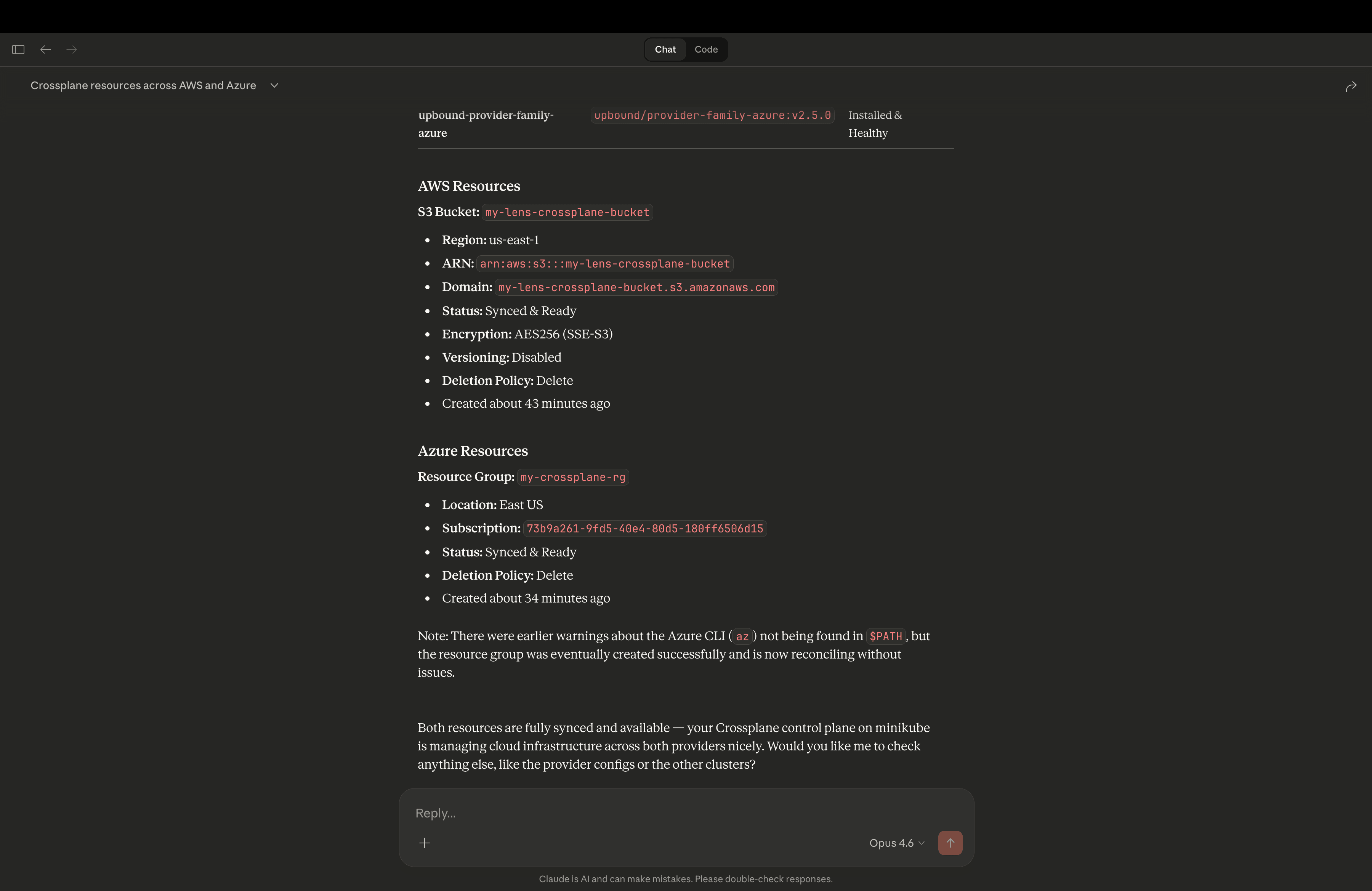 Crossplane in the Lens MCP Server