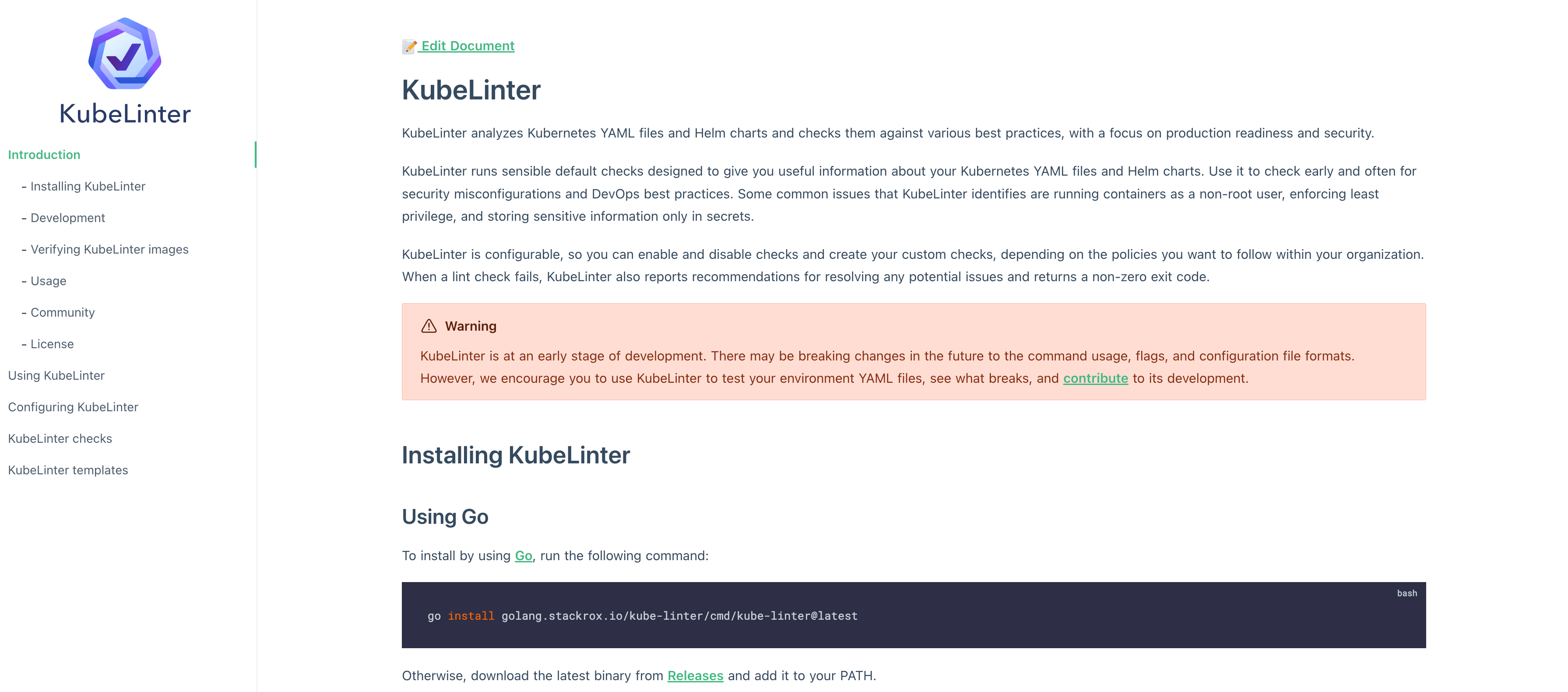 KubeLinter