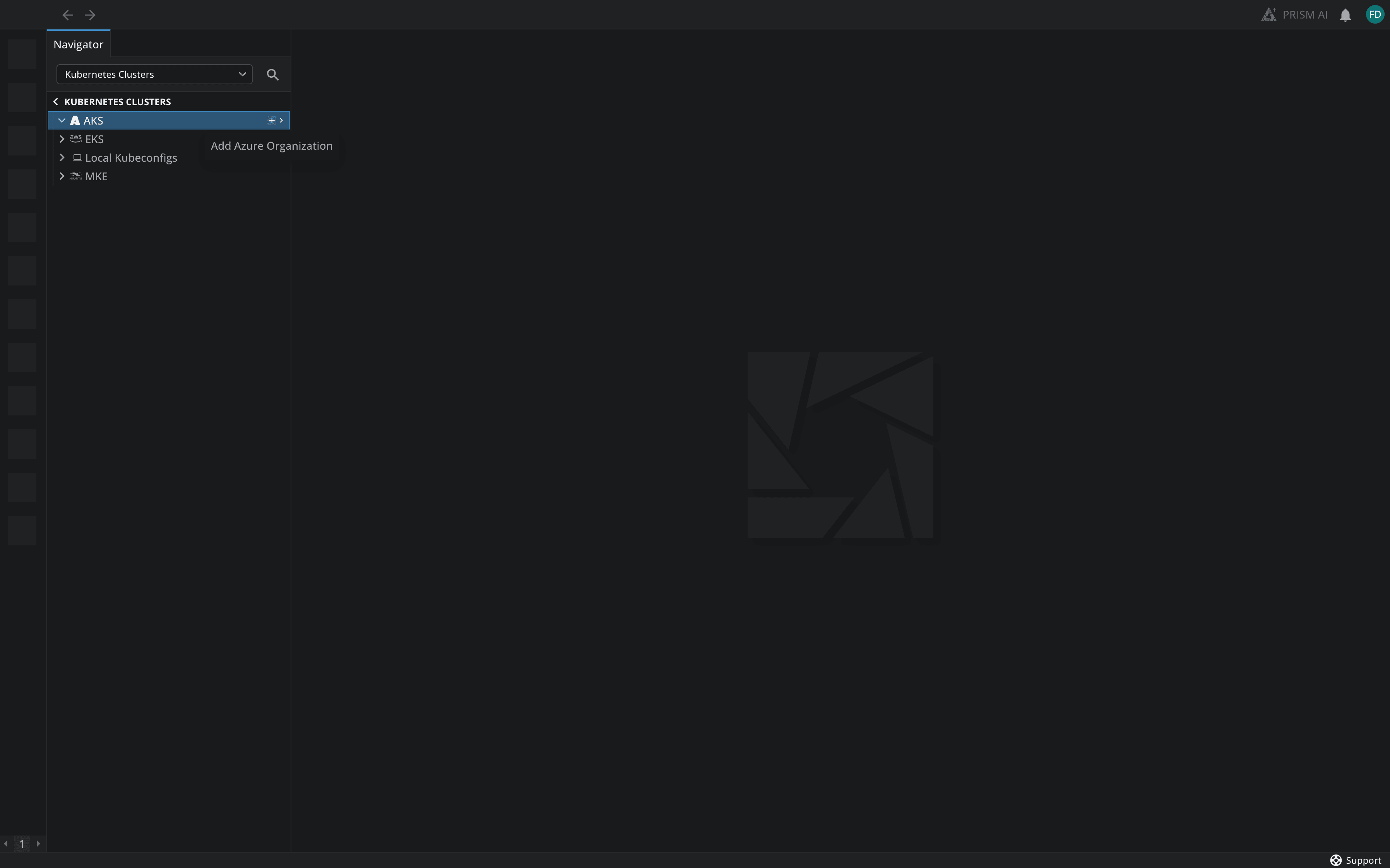 Add Azure Organization