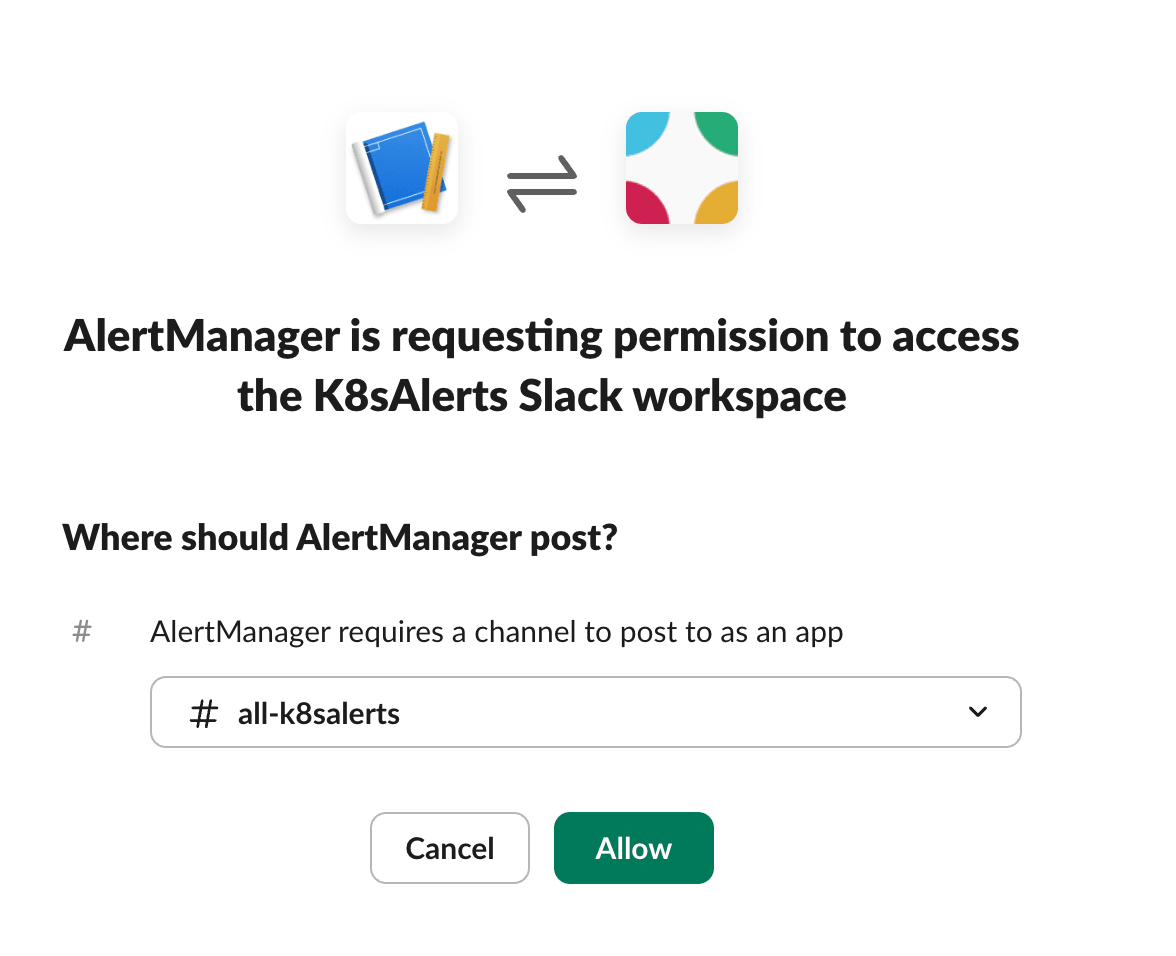 Select Slack Channel